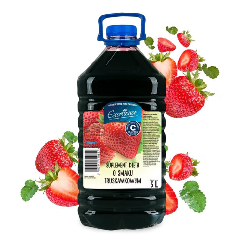 Syrop truskawkowy 5L (6,5kg)