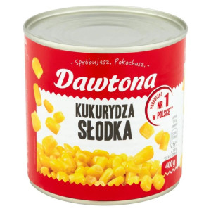 Kukurydza konserwowa 400g-DAWTONA(12)