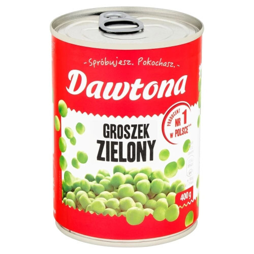 Groszek konserwowy 400g-DAWTONA/KIER(12)