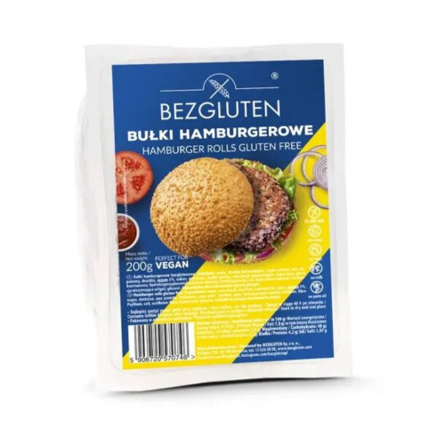 Bułka hamburgerowa bezglutenowa 200g x&nbsp;3szt.-BEZGLUTEN