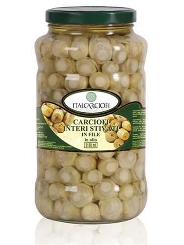 Karczochy całe grilowane w&nbsp;oleju (Carciofi Interi Grigliati) 3100ml-GAROFALO