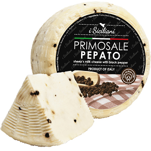 Ser Primosale Pepe (pieprz czarny) (ok. 2,3kg)-SICILFORMAGGI