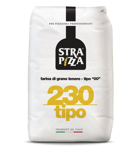 Mąka 230 typ 00 25kg-STRAPIZZA