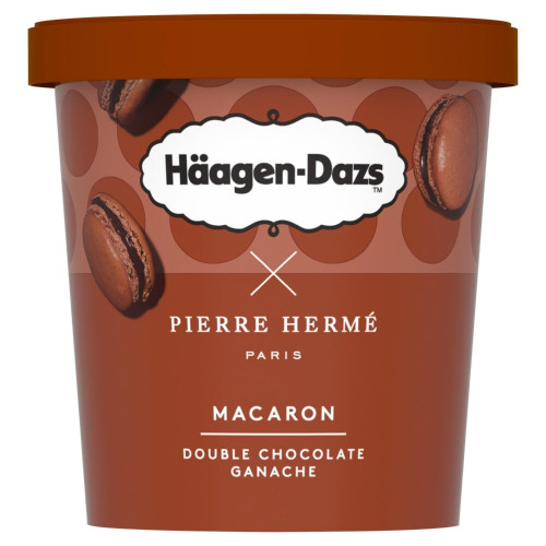 420ml Lody Macaron Double Chocolate Ganache-HAAGEN-DAZS(8)