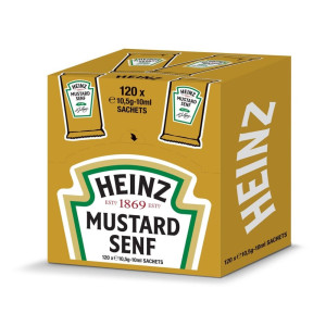 Musztarda saszetki 10ml 120szt.-HEINZ