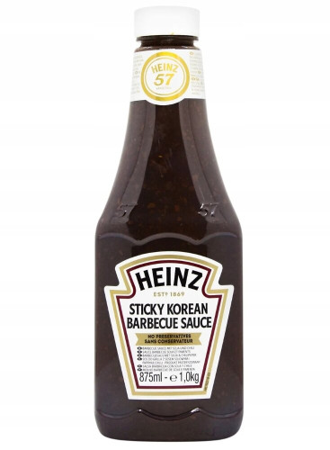 Sos barbecue Sticky Korean 875 ml-HEINZ(6)