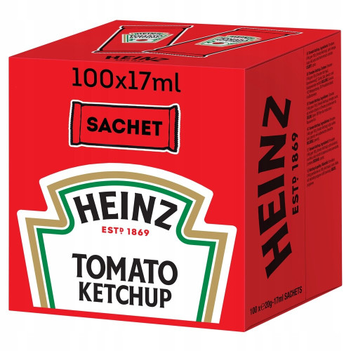Ketchup saszetki PROMOCJA 17ml 100szt.-HEINZ