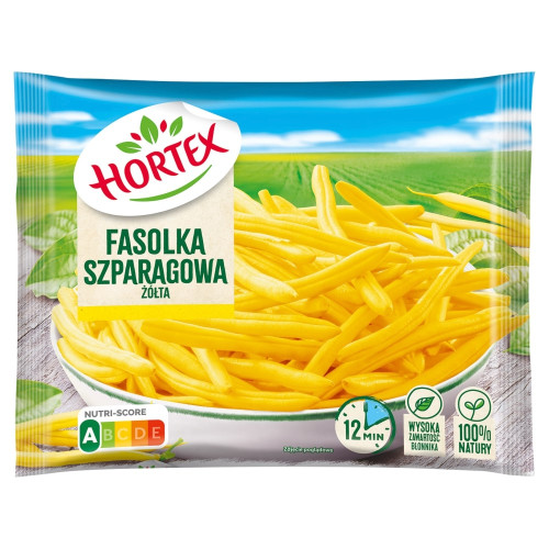 Fasolka szparagowa żółta cała 450g-HORTEX(14)