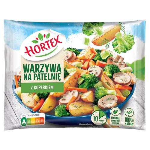 Warzywa na&nbsp;patelnię z&nbsp;koperkiem 450g-HORTEX(14)