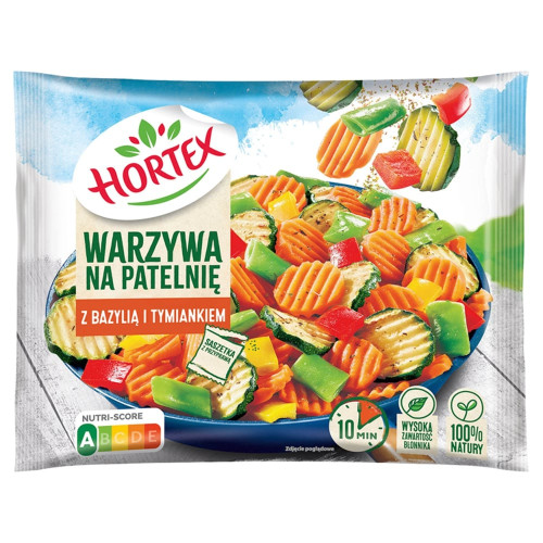 Warzywa na&nbsp;patelnię z&nbsp;bazylią i&nbsp;tymiankiem 450g-HORTEX(14)