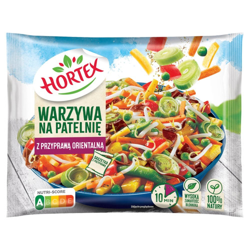 Warzywa na&nbsp;patelnię z&nbsp;przyprawą orientalną 450g-HORTEX(14)