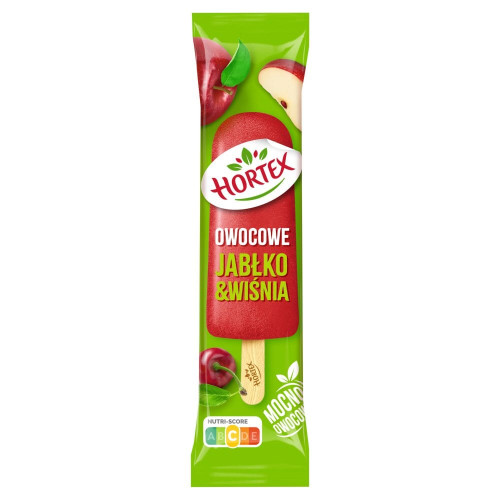 Lody Patyk Owocowe Jabłko&Wiśnia 70ml-HORTEX(40)