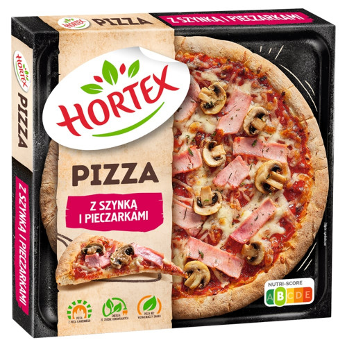 Pizza z&nbsp;Szynką i&nbsp;Pieczarkami 345g-HORTEX(7)