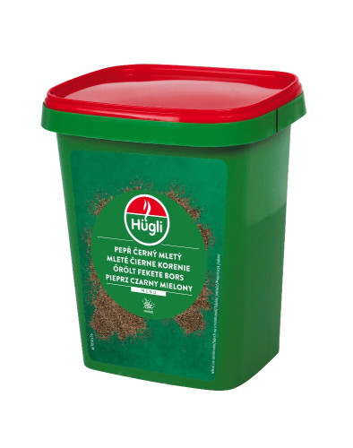 Pieprz czarny mielony 600g-HUGLI