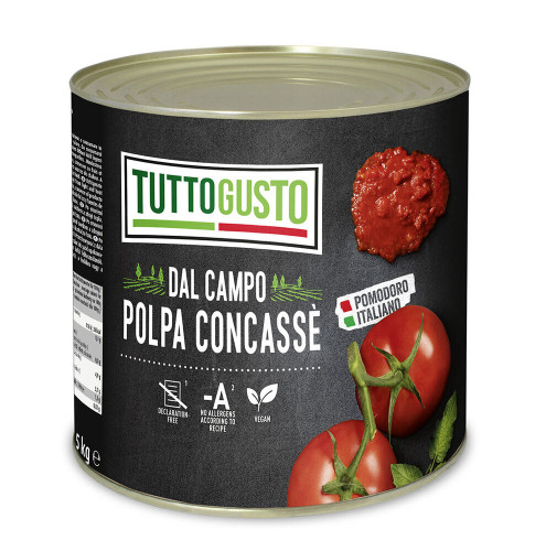 Pomidory krojone (Concasse) 2,5kg-HUGLI(6)