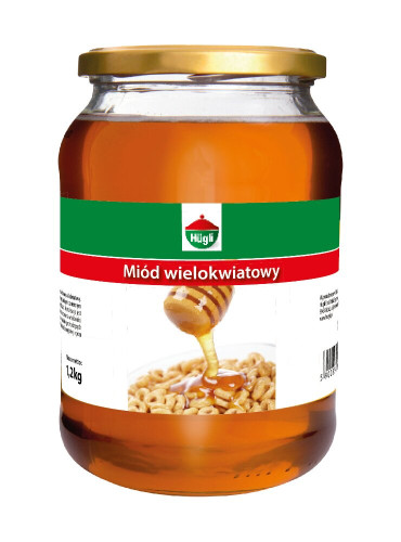 Miód wielokwiatowy 1200g-HUGLI