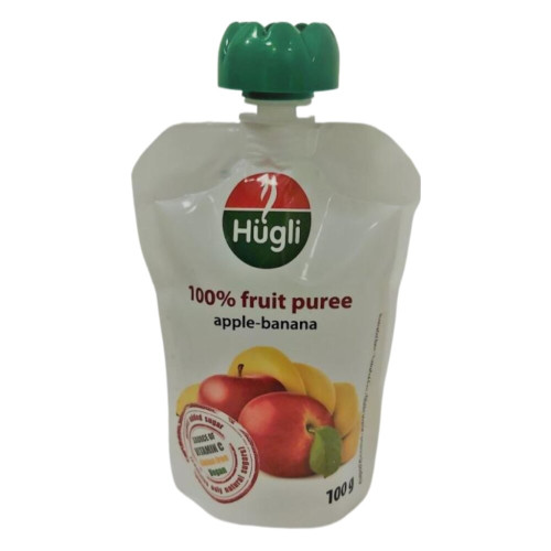 Mus jabłko/banan 100g 50szt.-HUGLI