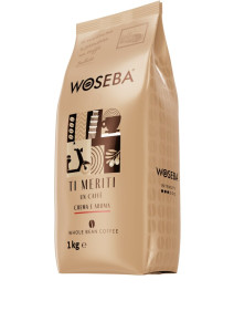 Kawa ziarnista Ti&nbsp;Meriti Crema E&nbsp;Aroma 1000g-WOSEBA
