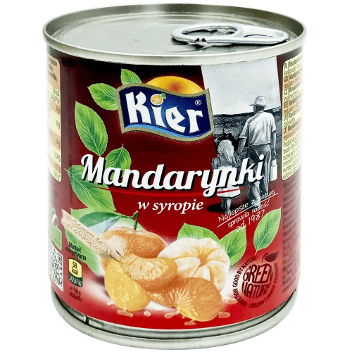 Mandarynki w&nbsp;syropie 312g-KIER(24)