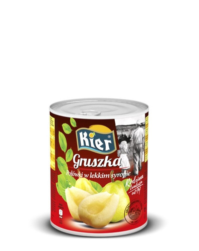 Gruszki w&nbsp;syropie 820g-KIER(12)