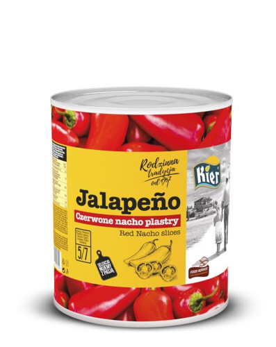 Papryka jalapeno czerwona 2900g/1500g-KIER(6)