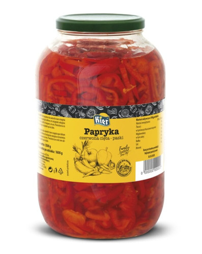 Papryka konserwowa cięta 3500g-KIER/VERA(3)
