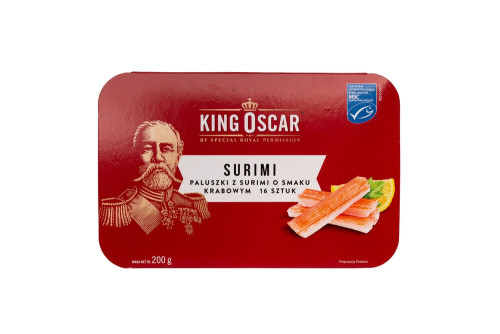 Surimi paluszki krabowe 200g-KING OSKAR(12)
