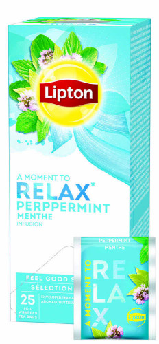 Herbata Lipton Peppermint (mięta) 25szt.-KNORR(6)