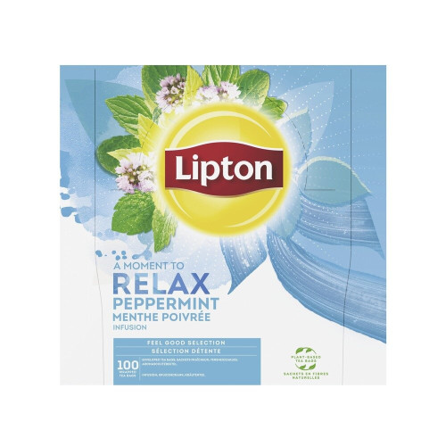 Herbata Lipton Peppermint (mięta) 100szt.-KNORR(12)