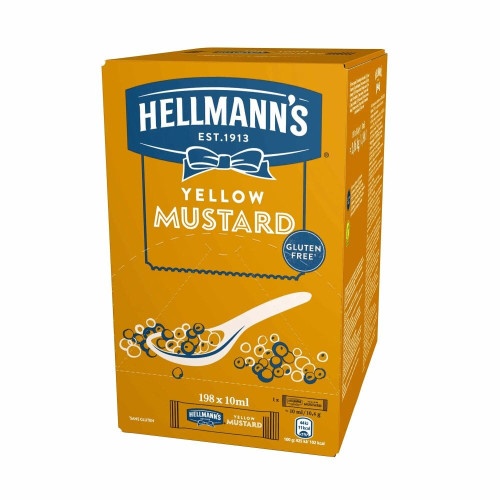 Musztarda saszetki 10ml 198szt.-HELLMANNS