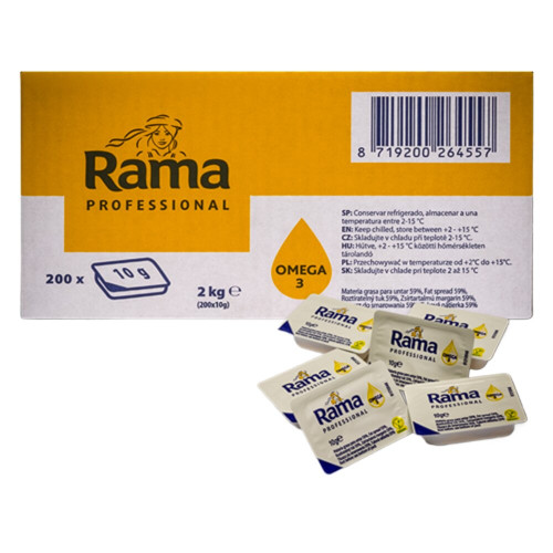 Margaryna porcjowana 200szt.-RAMA