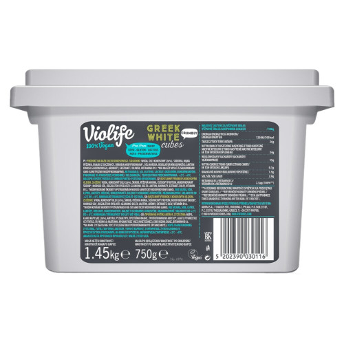 Ser wegański grecki w&nbsp;kostkach 750g-VIOLIFE