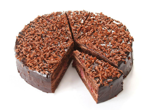 Torcik delicjusz czekoladowy 1,5kg-KOMPLET