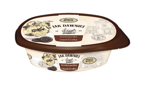 900ml Lody Jak Dawniej Śmietanka z&nbsp;Ciasteczkami-BRACIA KORAL(6)