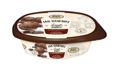 900ml Lody Jak Dawniej Czekolada z&nbsp;Czekoladą Belgijską-BRACIA KORAL(6)