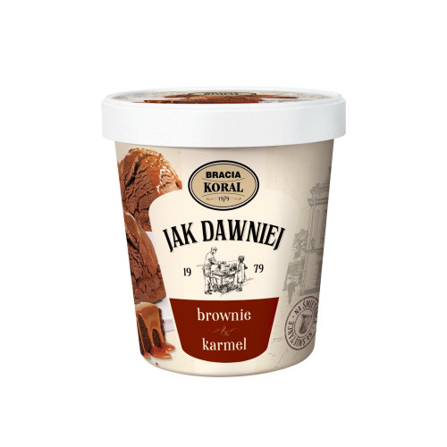 450ml Lody Jak Dawniej Brownie ze&nbsp;Słonym Karmelem-BRACIA KORAL(6)