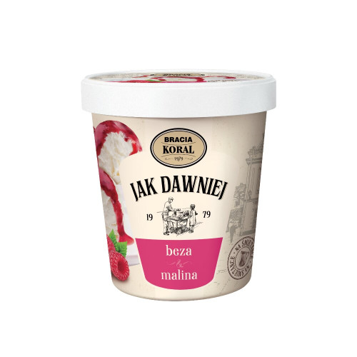450ml Lody Jak Dawniej Biszkopt-Mascarpone z&nbsp;Sosem Malinowym-BRACIA KORAL(6)