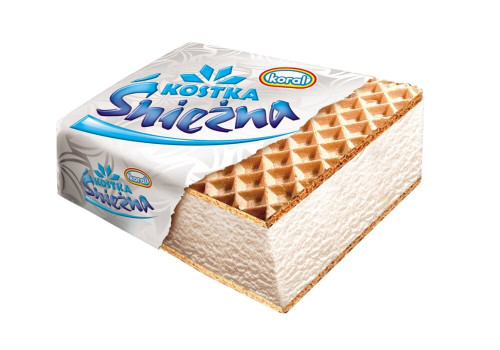 Lody Sandwich Kostka Śnieżna Śmietanka 180ml-KORAL(48)