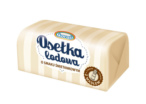 Lody Osełka Lodowa Śmietanka 400ml-KORAL(27)