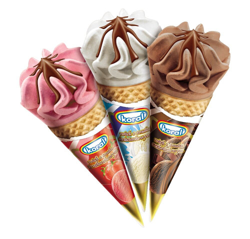 Lody Rożek MIX A&nbsp;110ml-KORAL(36)