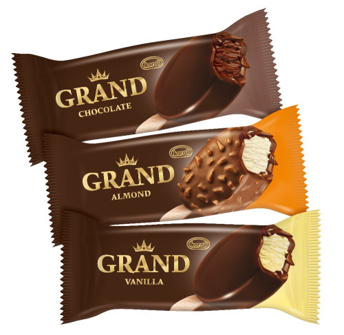 Lody Patyk Grand MIX III (Vanilia Almond Chocolate) 120ml-KORAL(30)