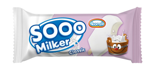 Lody Patyk SOOO Milker Mleczny 90ml-KORAL(34)