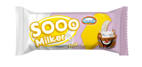Lody Patyk SOOO Milker Mleczny Fruit 90ml-KORAL(34)