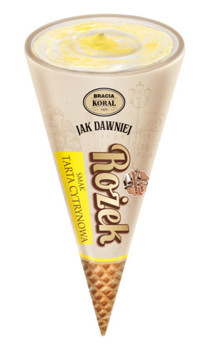 Lody Rożek Tarta Cytrynowa 180ml-BRACIA KORAL(24)