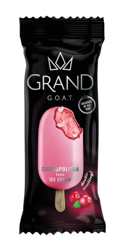Lody Patyk Grand GOAT Cosmopolitan w&nbsp;Polewie Poziomkowej 100ml-KORAL(20)