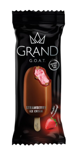 Lody Patyk Grand GOAT Truskawka w&nbsp;Czekoladzie 100ml-KORAL(20)