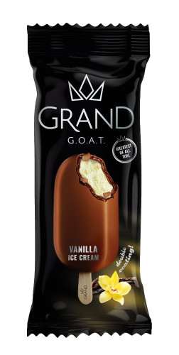 Lody Patyk Grand GOAT Wanilia w&nbsp;Czekoladzie 100ml-KORAL(20)