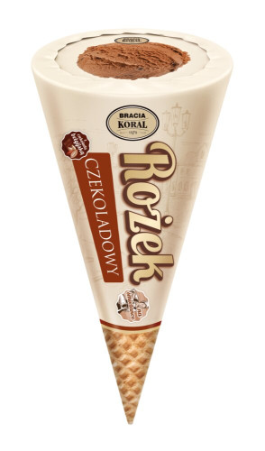 Lody Rożek Czekolada 130ml-BRACIA KORAL(36)