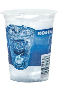 Lód w&nbsp;kostkach Kubek 130g-POLARIS ICE(24)