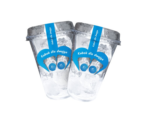 Lód w&nbsp;kostkach kubek z&nbsp;lodem dla dwojga 225g-ICE24H(22)
